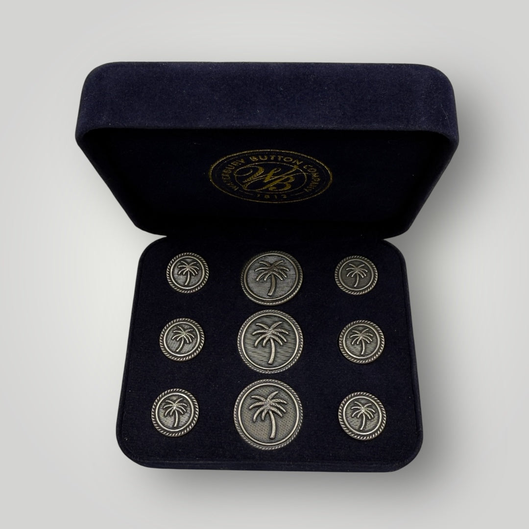The Tropical Palm Tree Set – Waterbury Button Collection
